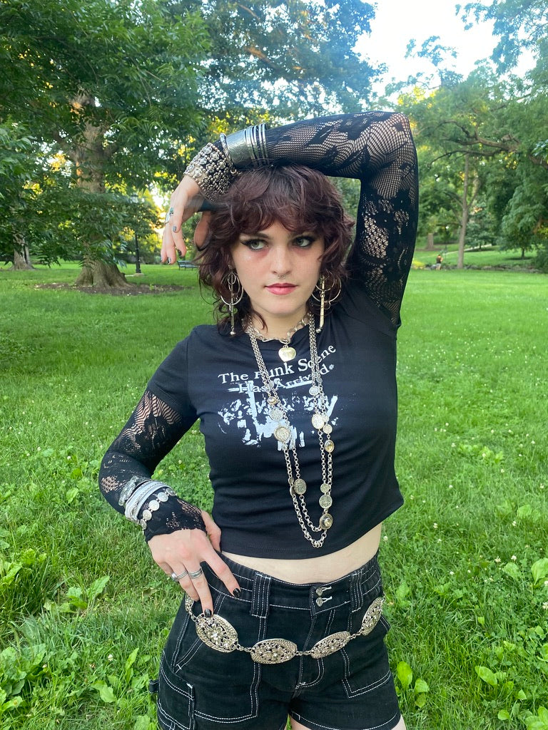 The Punk Scene Has Arrived Baby Tee